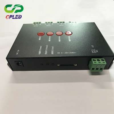 Factory price SD card T-4000 LED lighting control LED Edit software DMX Matrix SD Card Controller