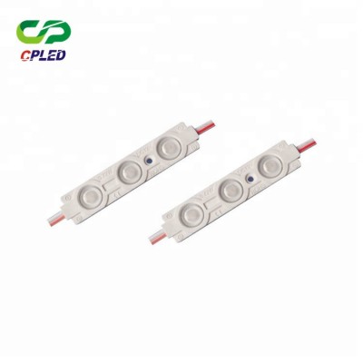 12v 3pcs SMD 2835 IP68 injection led light Module CPLED