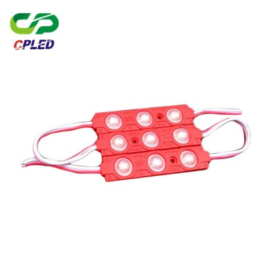 High brightness outdoor led light with lens SMD 2835 3LED injection module waterproof for led sign