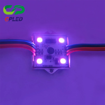 High Brightness Addressable full color RGB led advertising pixel ws2801 ucs1903 for channel letter